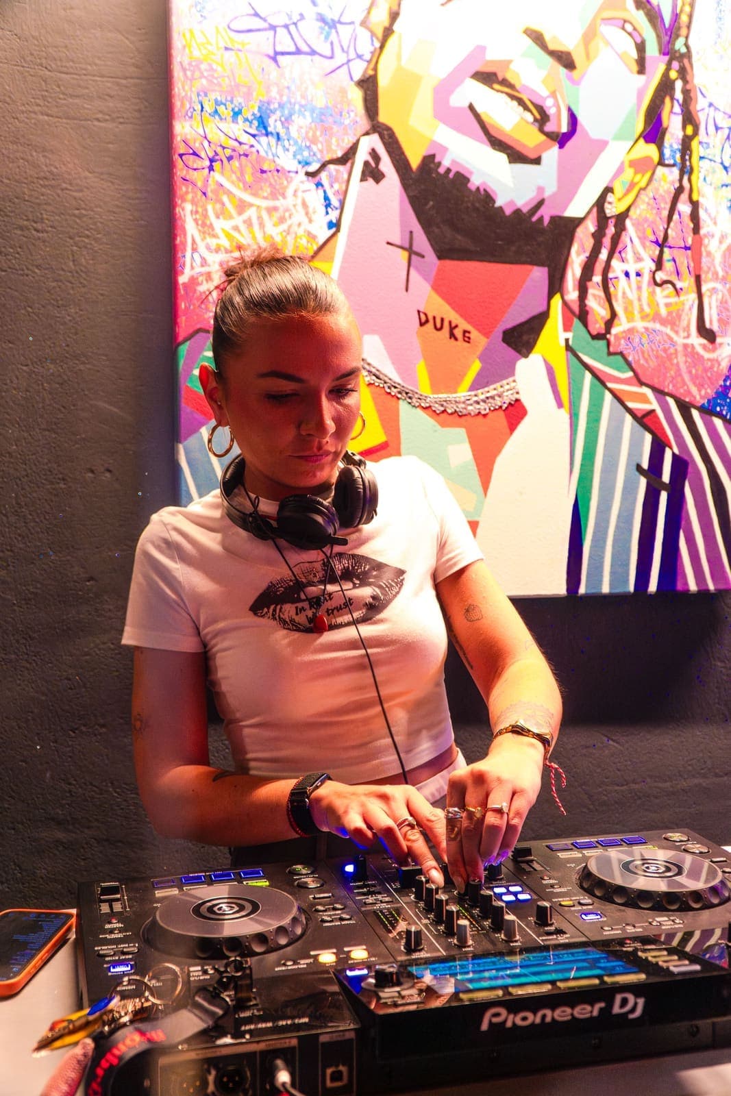 DJ set at the All in One Bar