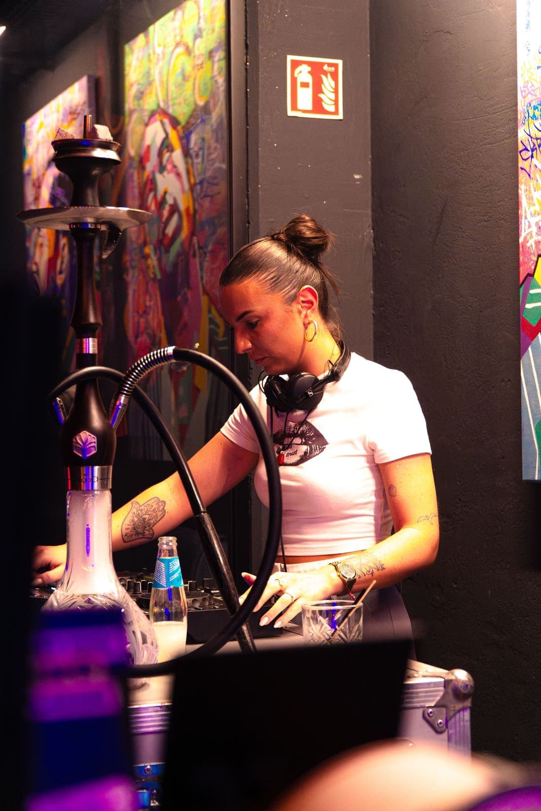 An event moment at the All in One Bar