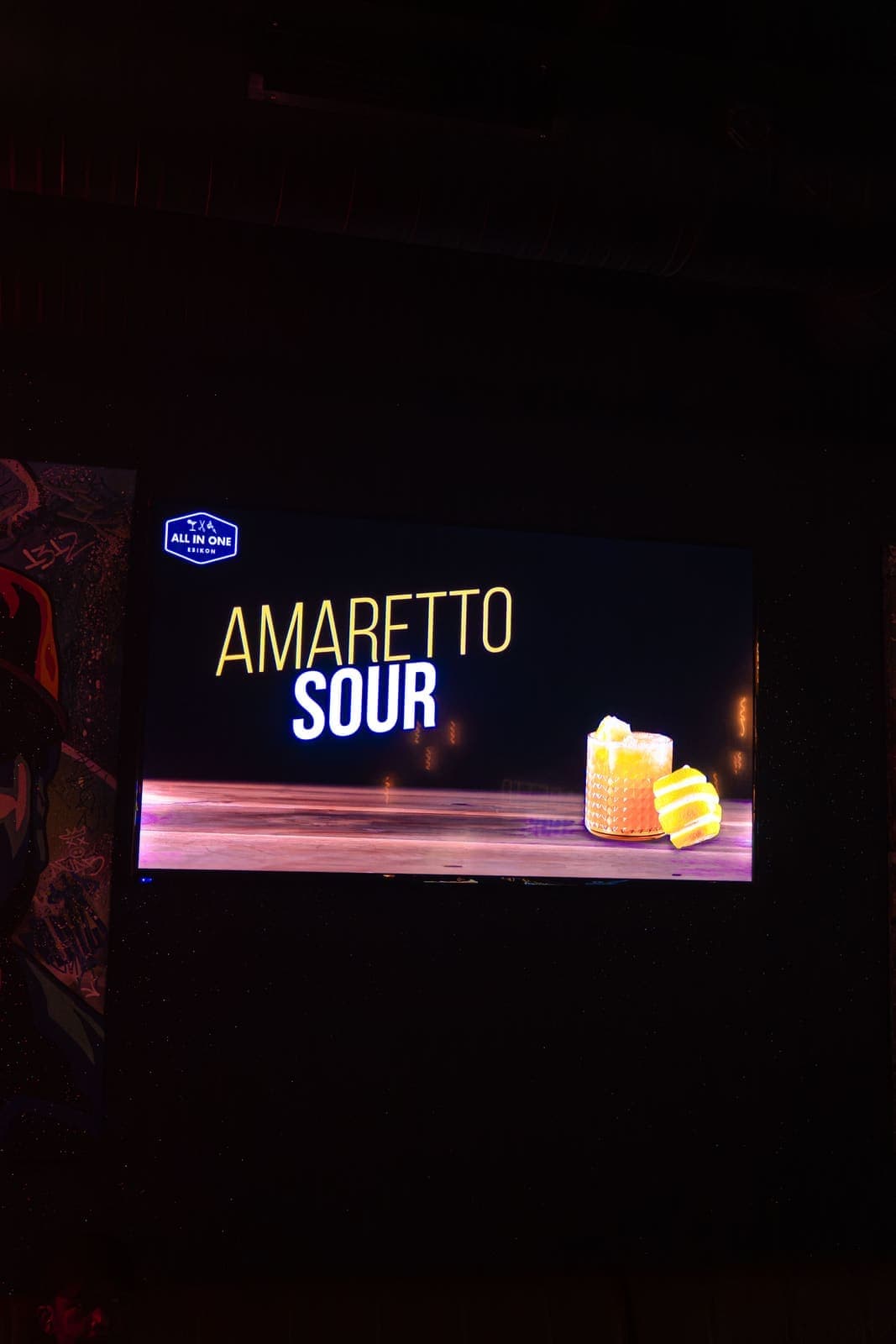 An event moment at the All in One Bar