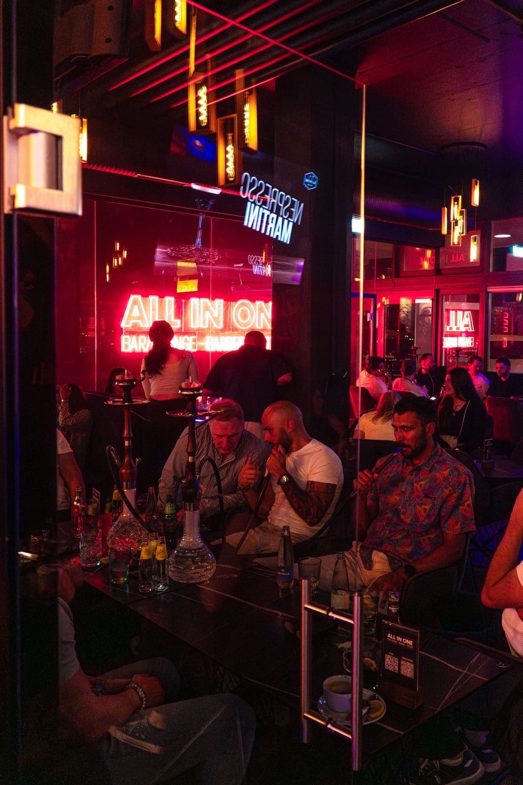 Ambiance at the All in One Bar