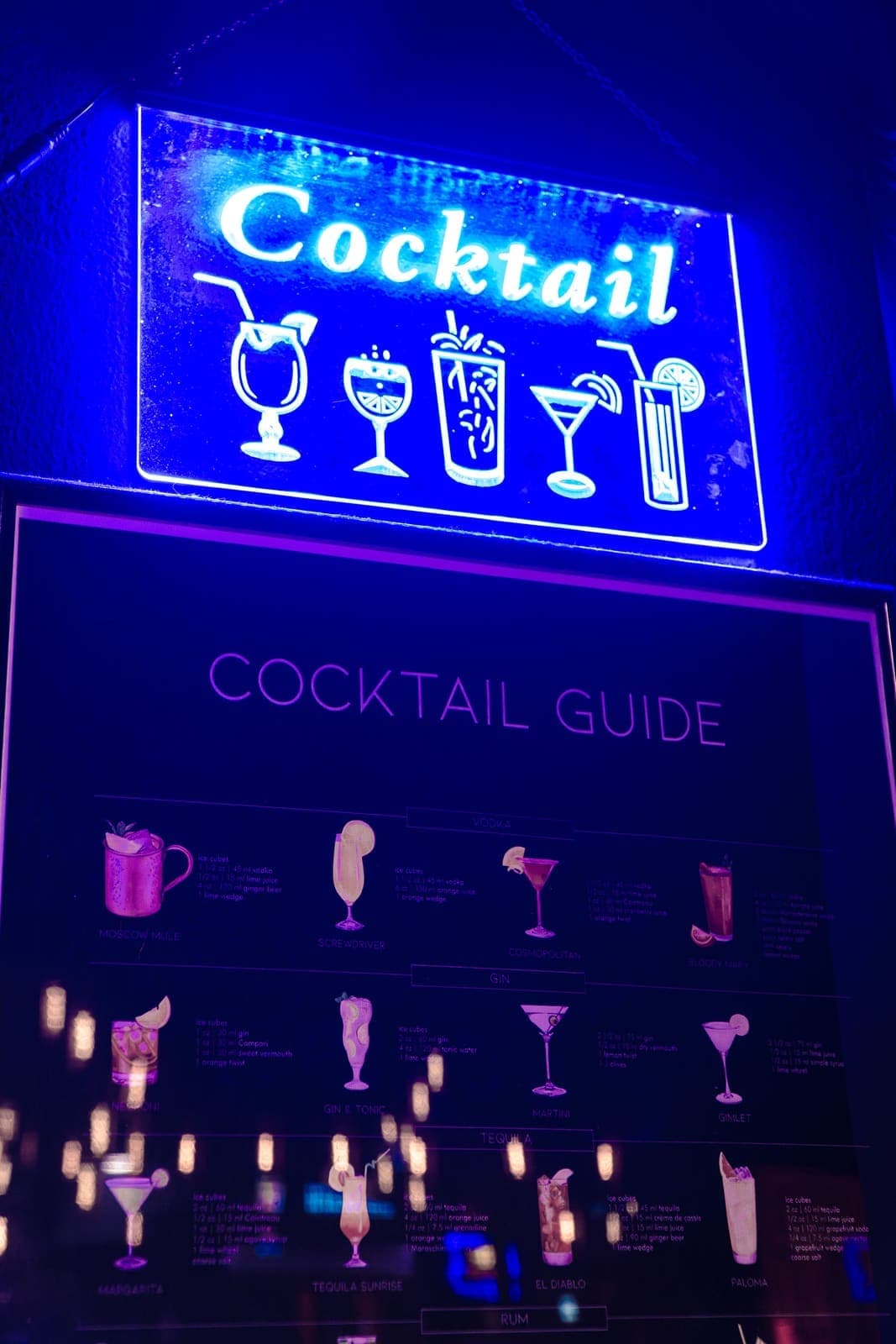 Ambiance at the All in One Bar